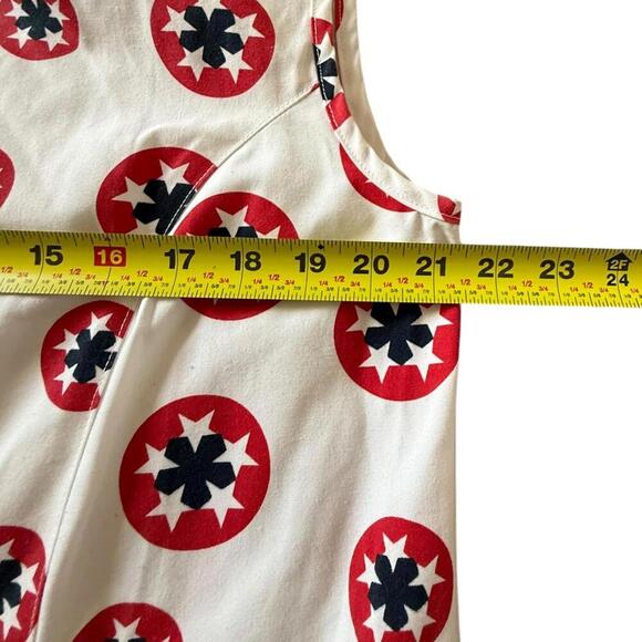 Basics by FSC Sleeveless Button-Up Top Women’s Size XL (Made in USA) - Picture 5 of 6